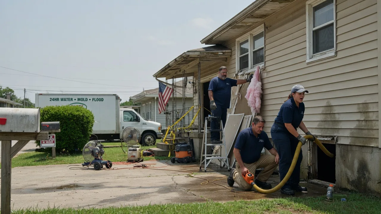 Water Damage Repair in Yatesboro, PA near me